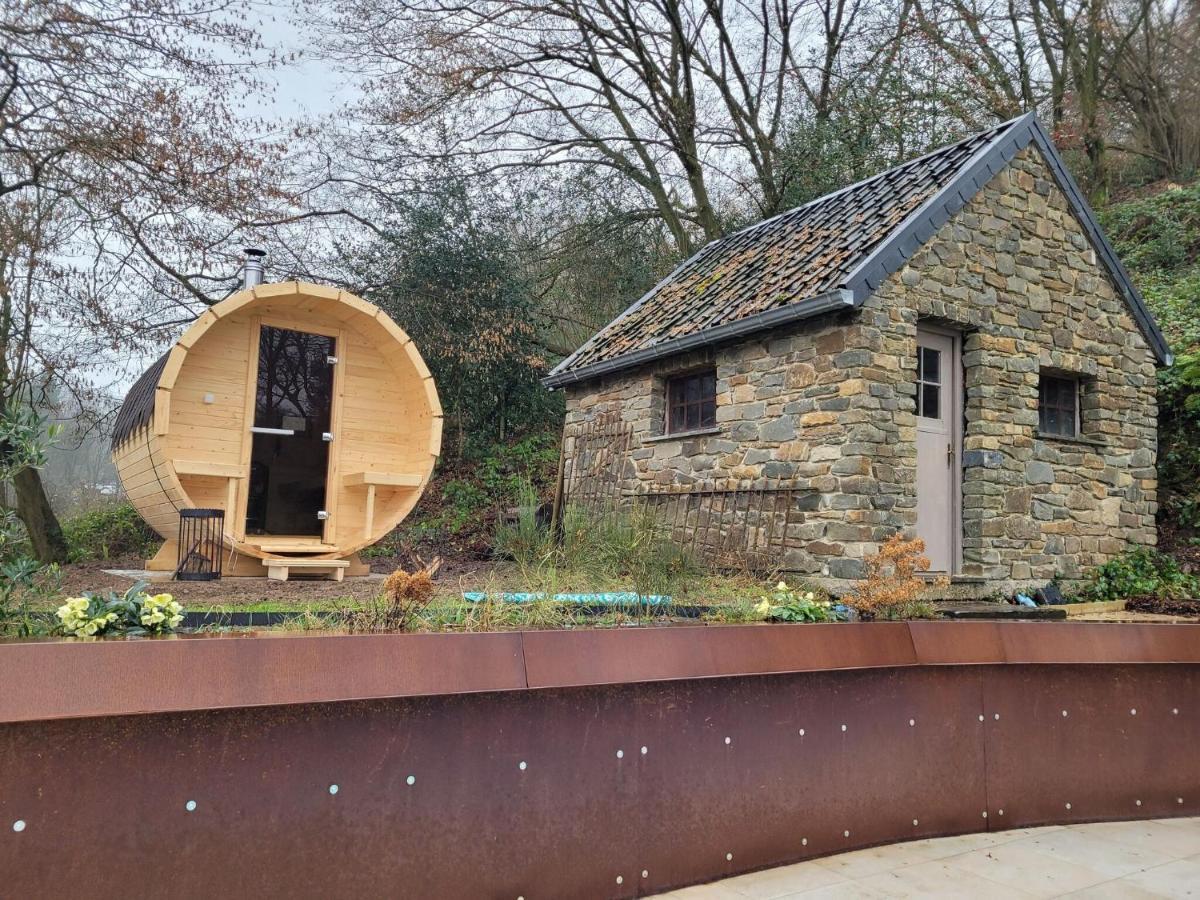 Nice Holiday Home In Nature With Sauna, Hot Tub En Swimming Pool 베르비에 외부 사진